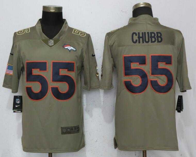 Nike Broncos 55 Bradley Chubb Olive Salute To Service Limited Jersey,We sell and wholesale Nike Broncos 55 Bradley Chubb Olive Salute To Service Limited Jersey on line form chian!